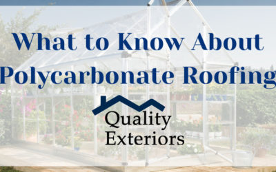 What to Know about Polycarbonate Roofing